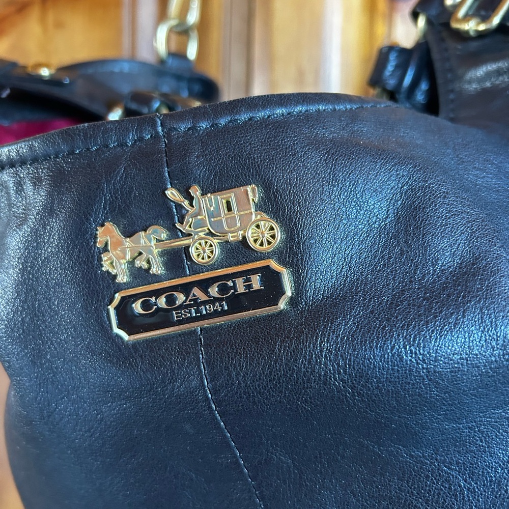 Coach Madison Abigail leather tote bag - Picture 16 of 17